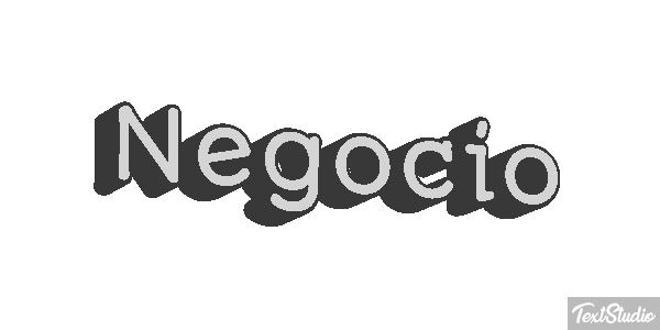 Negócio Efecto de texto