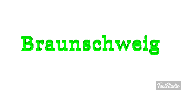 Braunschweig Efeito do texto