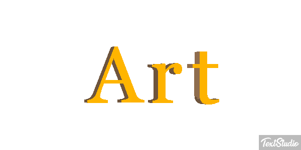 Art Texteffekt
