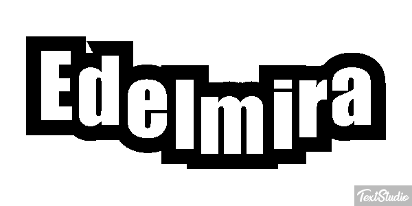 Edelmira Efecto de texto