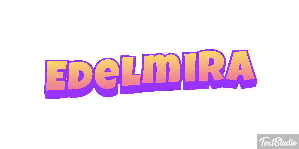 Edelmira Efecto de texto