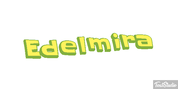 Edelmira Efecto de texto