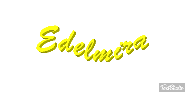 Edelmira Efecto de texto