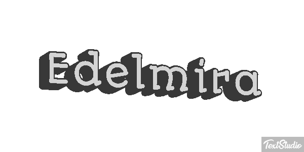 Edelmira Efecto de texto