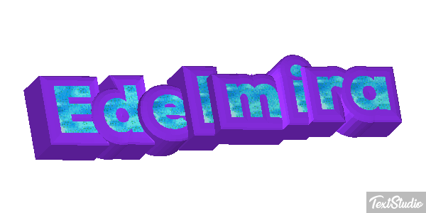 Edelmira Efecto de texto