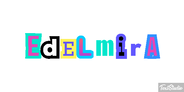 Edelmira Efecto de texto