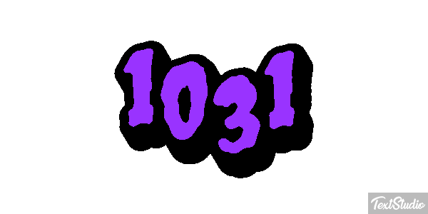 1031 Text effect