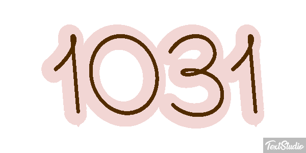 1031 Text effect