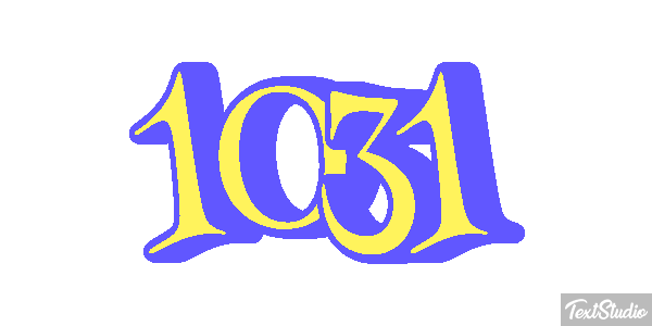 1031 Text effect