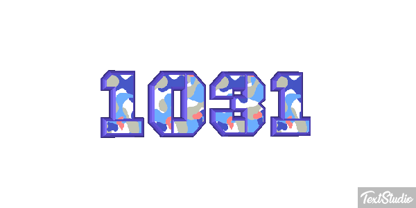 1031 Text effect