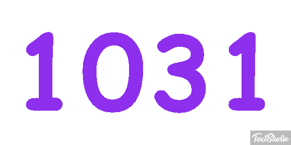 1031 Text effect