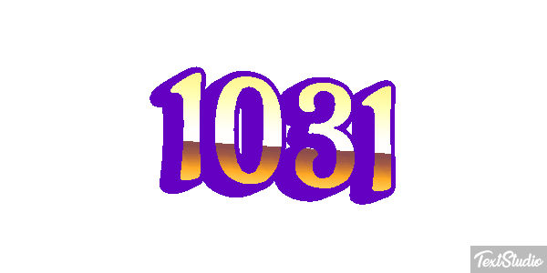 1031 Text effect