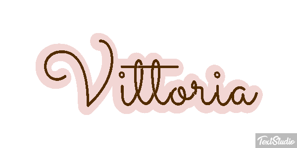 Vittoria Effetto testo