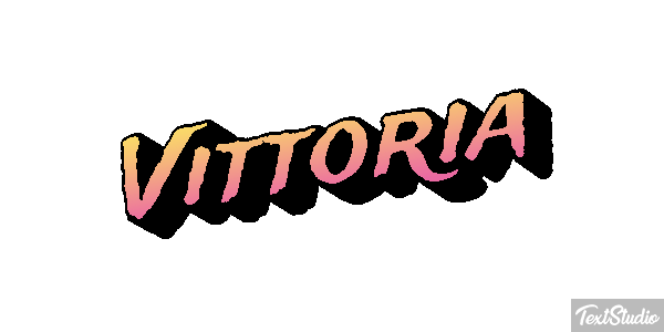 Vittoria Effetto testo