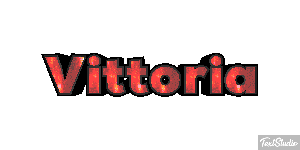 Vittoria Effetto testo