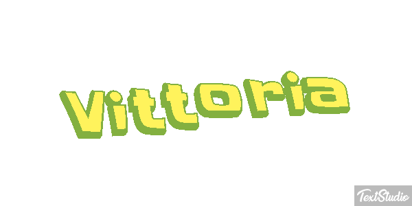 Vittoria Effetto testo