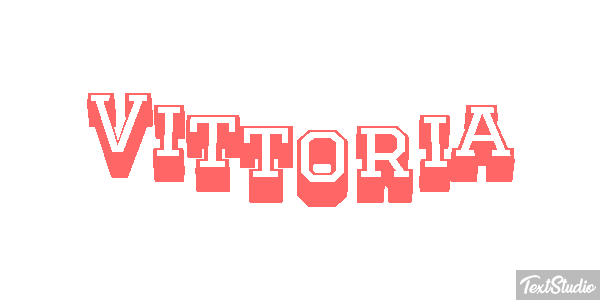 Vittoria Effetto testo