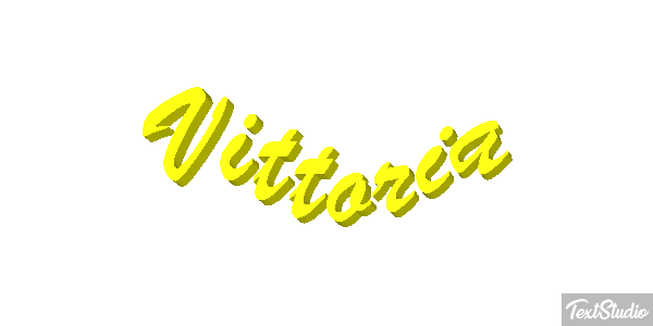 Vittoria Effetto testo