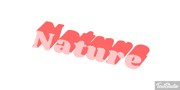 Nature Text effect