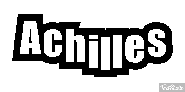 Achilles Text effect