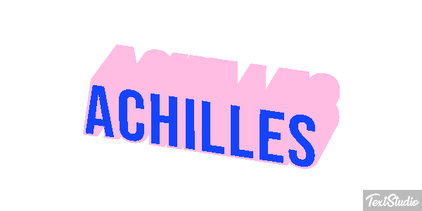 Achilles Text effect