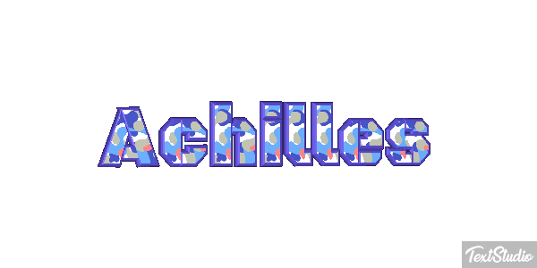 Achilles Text effect