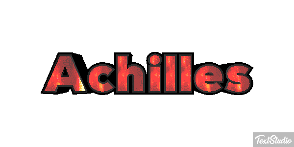 Achilles Text effect