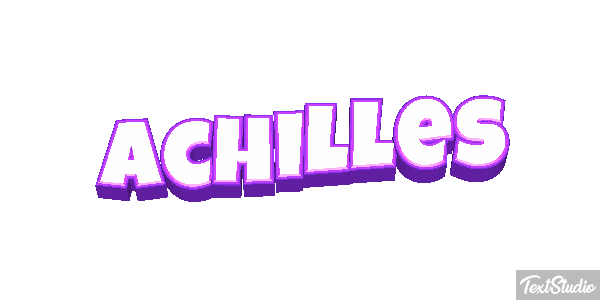 Achilles Text effect
