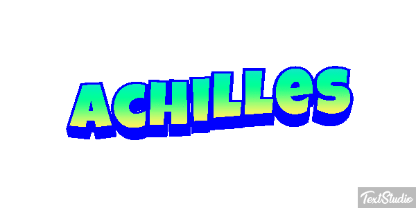 Achilles Text effect