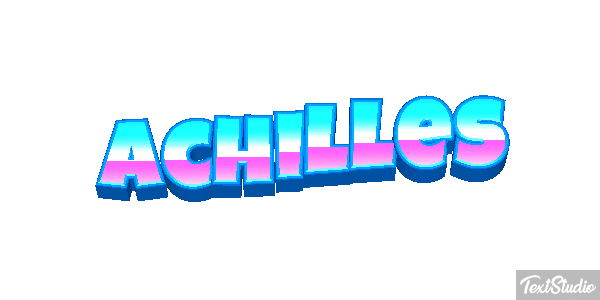 Achilles Text effect
