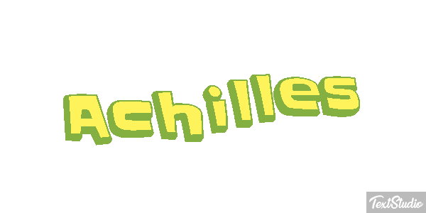 Achilles Text effect