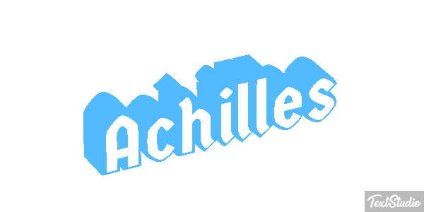 Achilles Text effect