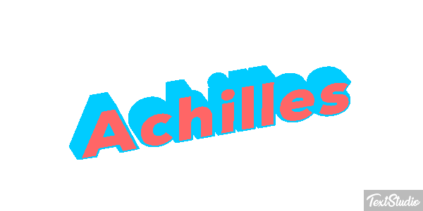 Achilles Text effect