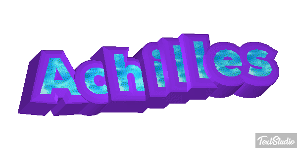 Achilles Text effect