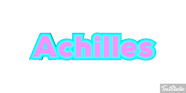 Achilles Text effect