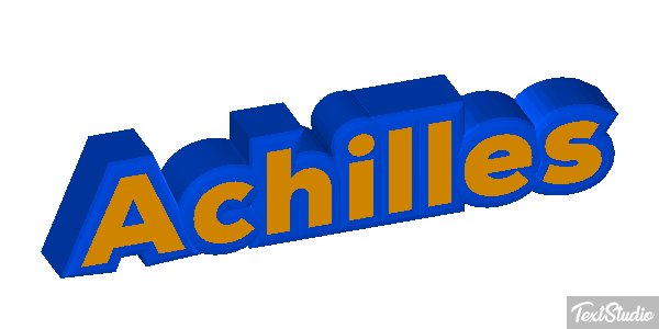 Achilles Text effect