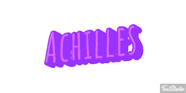 Achilles Text effect