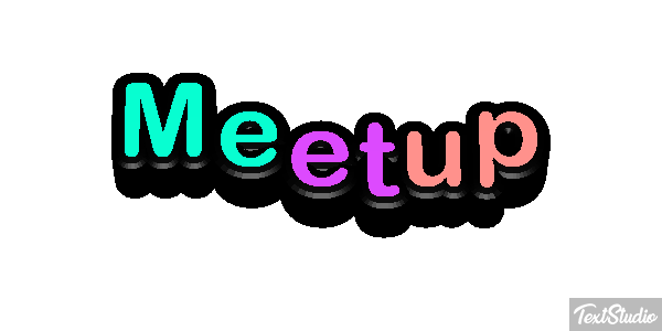 Meetup Efecto de texto