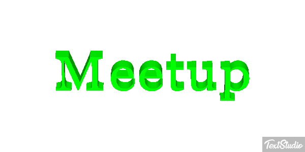 Meetup Efecto de texto