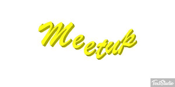 Meetup Efecto de texto