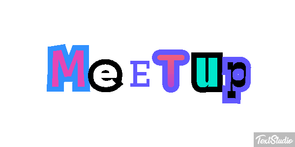 Meetup Efecto de texto