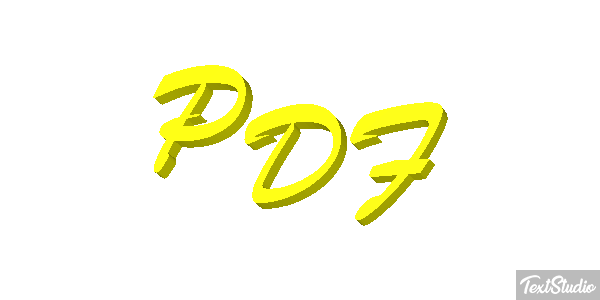 PDF Текстовый эффект