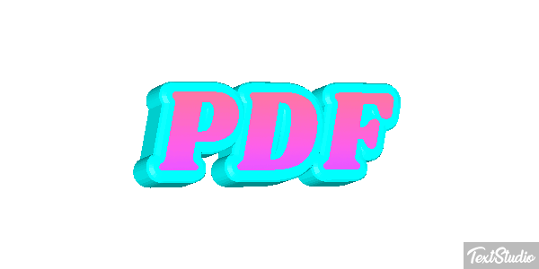 PDF Текстовый эффект