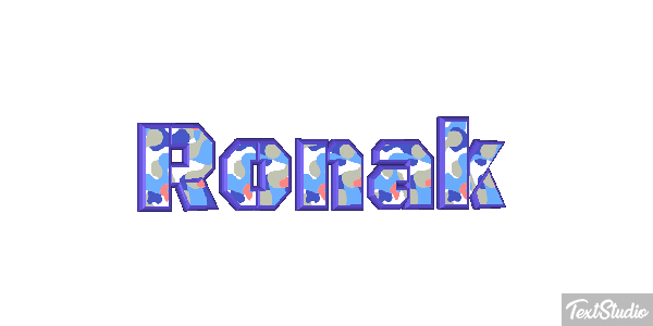 Ronak テキスト効果