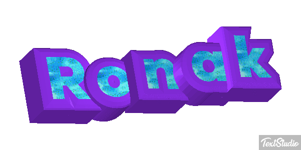 Ronak テキスト効果