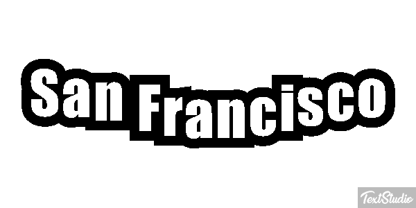 San Francisco Efeito do texto