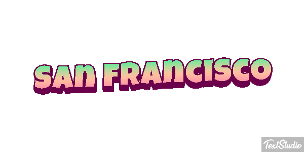 San Francisco Efeito do texto