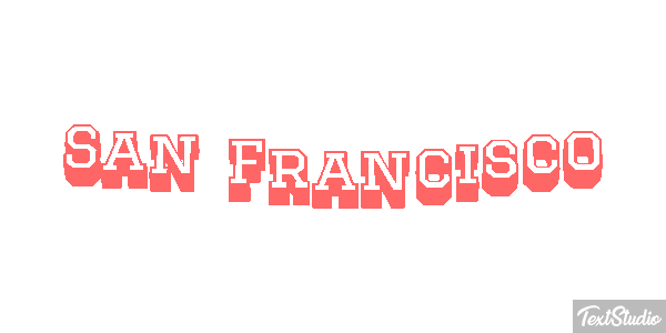 San Francisco Efeito do texto