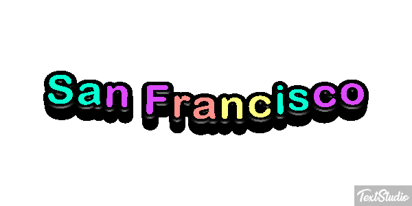 San Francisco Efeito do texto