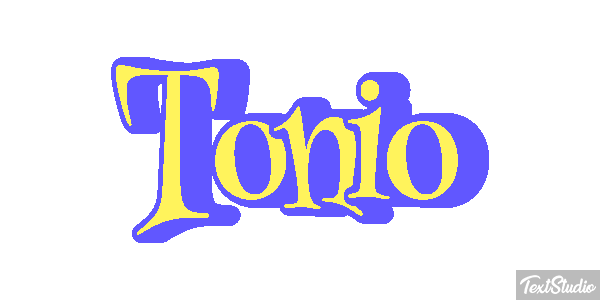Tonio Effetto testo